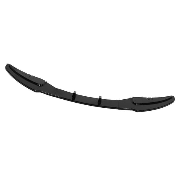 3 STK Bil Front Bumper Leppe Splitter Spoiler for 1-serie E81 E82 E87 E88 LCI Standard Edition 2008 til 2011 Glanset Svart