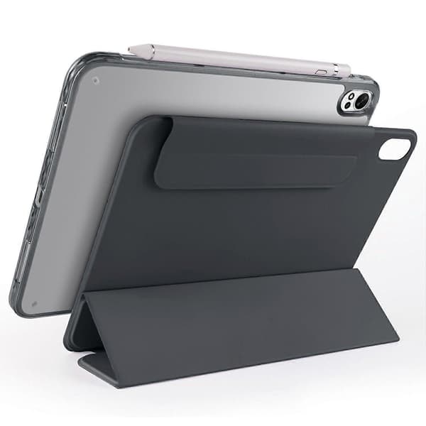 Til Huawei MatePad 12 X Etui Foldbart Stativ Magnetisk Læder Tablet Cover Black