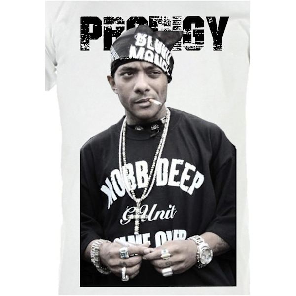 Mobb Deep T-paita Blanc Prodigy G-Unit White M