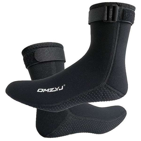 Durable 3mm Neoprene Socks For Water Sports And Beach Activities