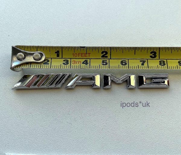 Interiör Liten Amg Mercedes Emblem Cockpit Mittkonsol Instrumentbräda A B C E S