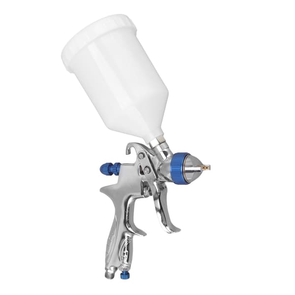 1.4mm/0.06in Professional Gravity Feed Air Spray Gun High Atomization Pneumatic Paint Sprayer with Detail Texture