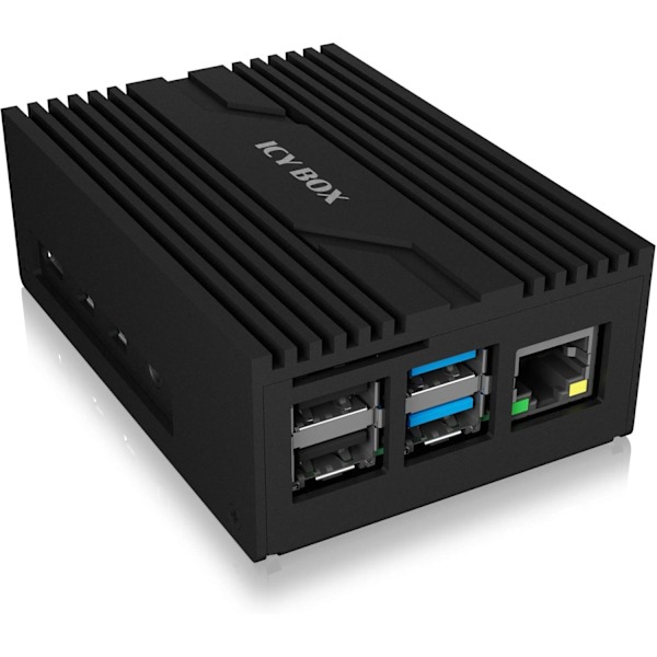 ICY BOX 60655 Skyddande fodral för Raspberry Pi 5