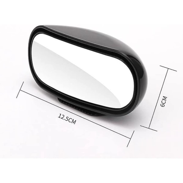 Blind Spot-sidospegel, Bil Externt Blind Spot-sidospegel 360 Grader Justerbar Blind Spot-sidospegel 1pcs