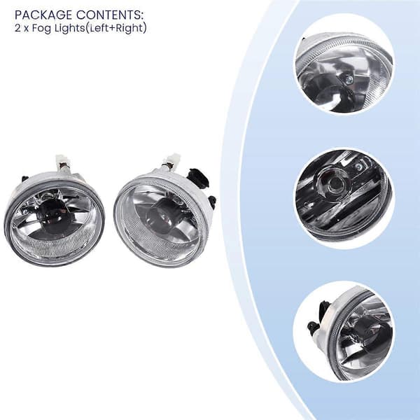 1 par bilfronttåkelys for Suzuki SX4 2007-2012 Aerio 2002-2004