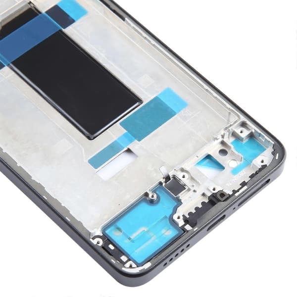 För Xiaomi Redmi Note 13 Pro 5G Original LCD-ramramplatta Black