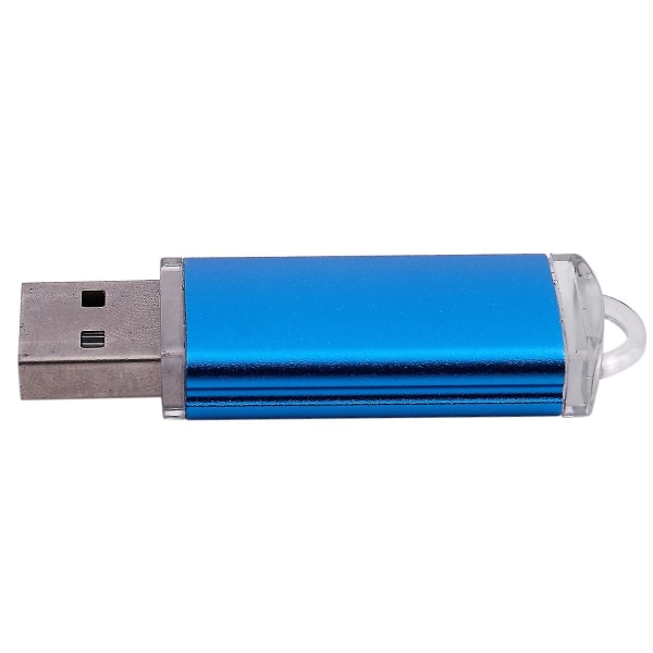 10 X USB-minne 2.0 Memory Stick Flash Drive 128mb Gift Blue