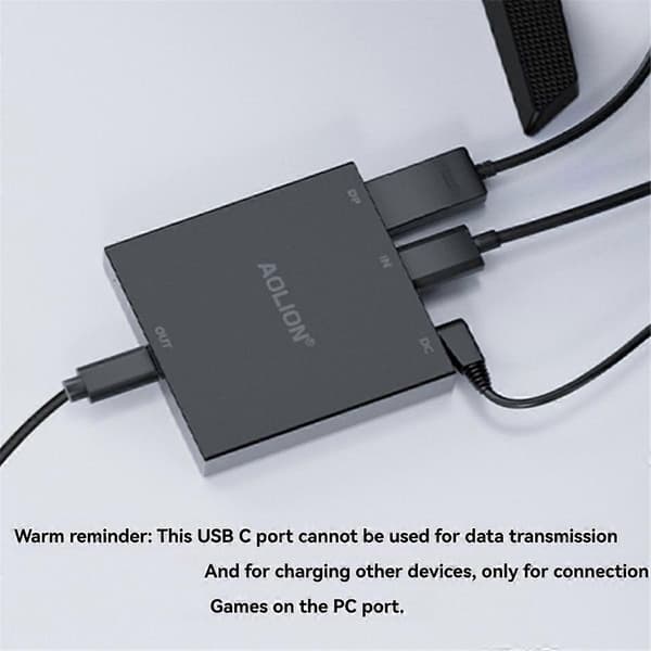 Kompatibel med PS VR2 PC-adapter Datamaskinadapter Kompatibel med PC-konverterer Kompatibel med Steam VR-spilladapter Tilbehør As Shown