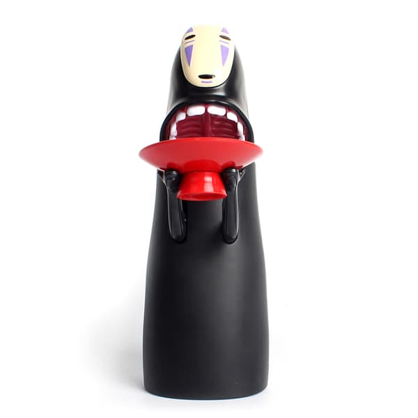 Spirited Away Ansiktslös Man Spargris Kaonashi Sväljer Pengar 2*AA battery