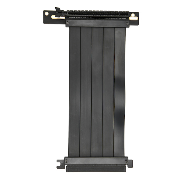 Vertical Mounting PCIe Riser Cable, Flexible Foldable Design with High-Speed Shielded Transmission, 90 Degree EMI-Resistant Connector for Stable GPU