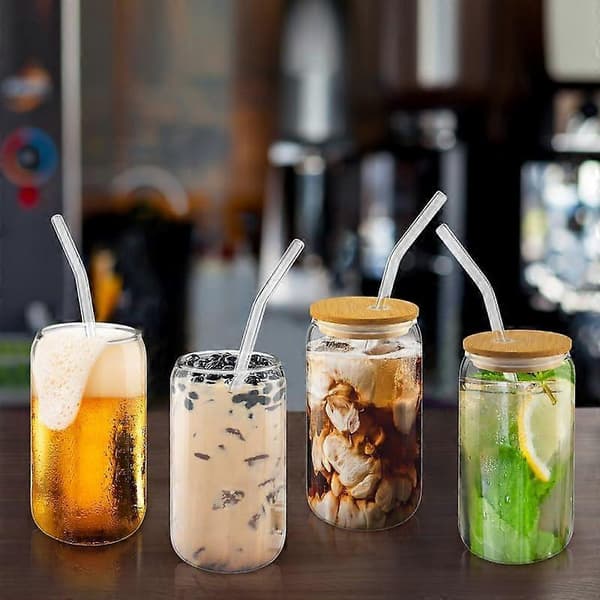 4 st klara dricksglas för cocktail och smoothie 473 ml