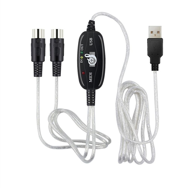 180 X2cm Computer Adapters Laptops Pc Keyboard Cable Usb Midi Midi Cable Converter Laptop Keyboard Cable Piano Keyboard Cable