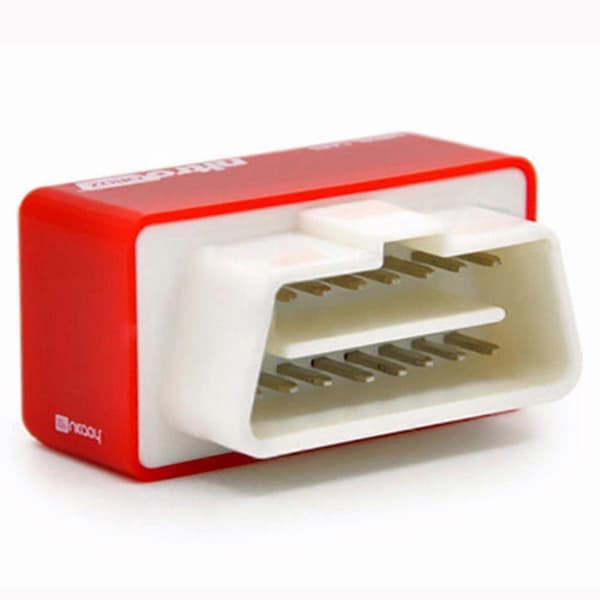 ECO OBD2 Detektor Flasher Drivstoffeffektivitet Chip Tuning Boks 1 stk for bensinbiler Red 10*10*3