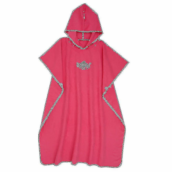 Strandhandduk Poncho Badhuva med Huva Snabbtorkande Badrock Simhandduk V_y green
