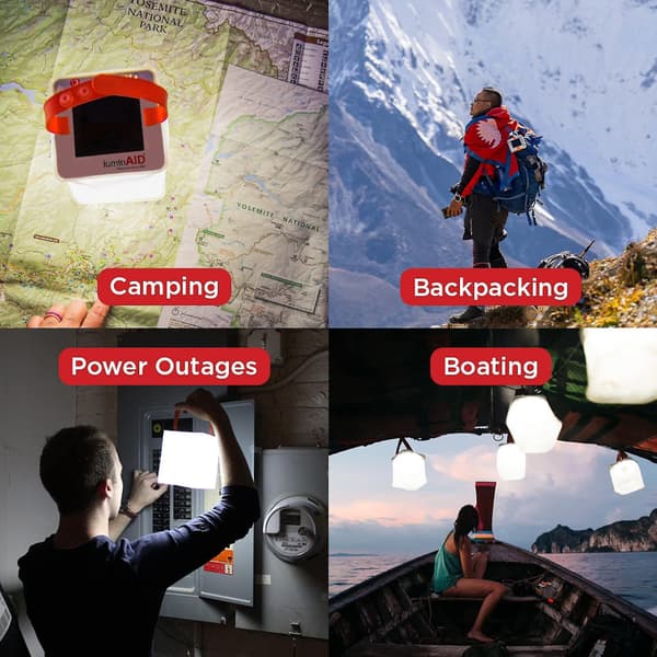 Luminaid Packlite Nova USB Solar Oppustelig Vandtæt Lampe