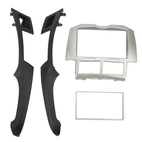 2Din bilstereo dash fascia panel erstatning for Toyota Yaris Vitz Platz 2005 2011