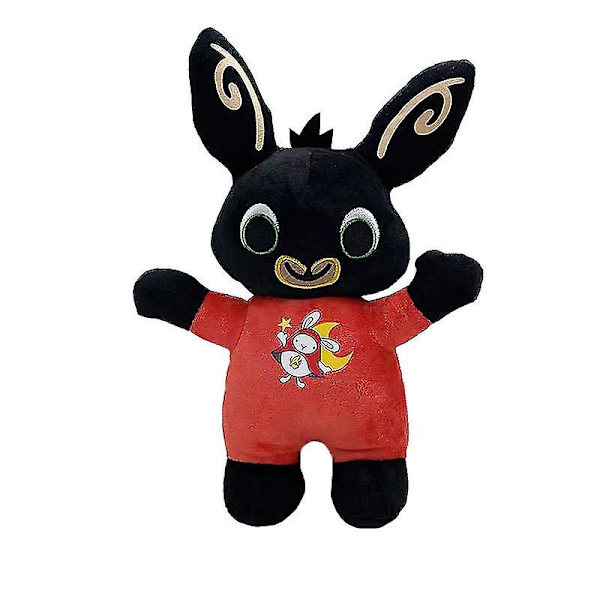 Bing Kanin Plyschdocka Coco Flop Pando Kanin Vän Fylld Leksak Barn Påskpresent Red rabbit 25cm
