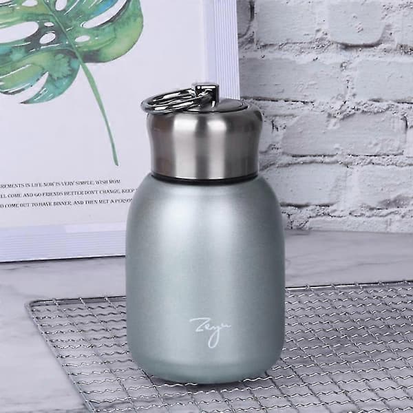 Mini Kaffe Termokande Bærbar Rejse Vandflaske Isoleret Termoflaske Green(300ml) 300ML