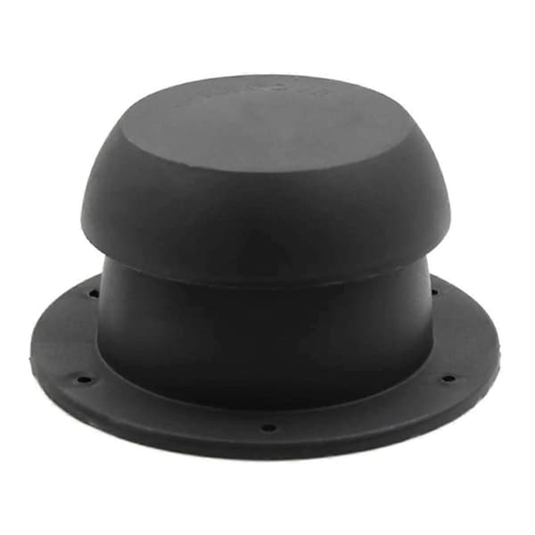 Ventilasjon Eksosvifte Sopphodeform RV Tak Bobil Ventilasjonshette for RV-er Stasjonsvogner Ca Black