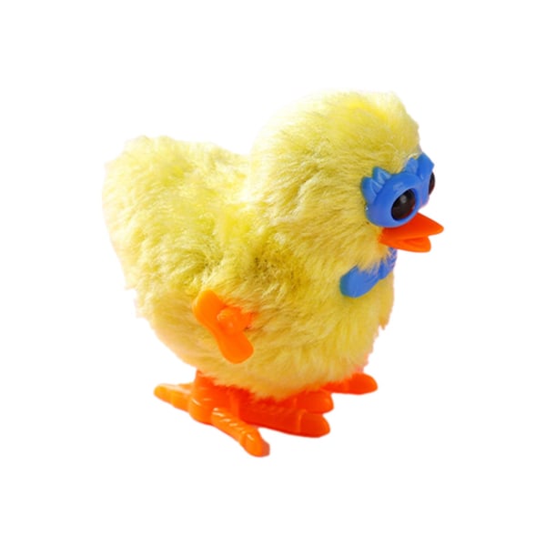 Easter Bounce Chick Broken Shell Chicken Flerfarget plast + plysj interaktive leker shape 11