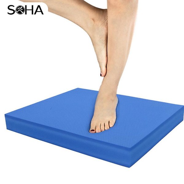 Balance Foam Pad Yoga Mat Exercise Liukumaton Vedenpitävä Pehmeä Fitness