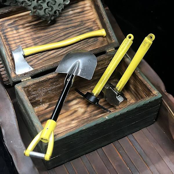Metal Mini Shovel Hammer, Axe, Pickaxe Työkalu, Lasten Opettava