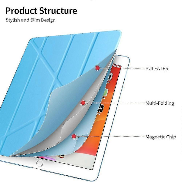 Læder tablet cover til Ipad Pro 12.9 tommer 2015 / 2017 Red