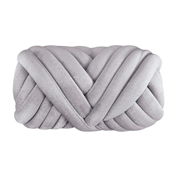 Tjock Garn Stickning För Arm Stickning Mjukt Garn 250g För DIY Matta Tillverkning Light Gray