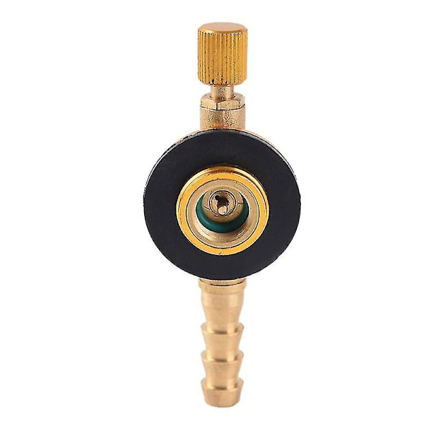 Camping Gasskomfyr Reguleringsventil Adapter for Oppladbar Inflatable Ventil Hfmqv i Rustfritt Stål