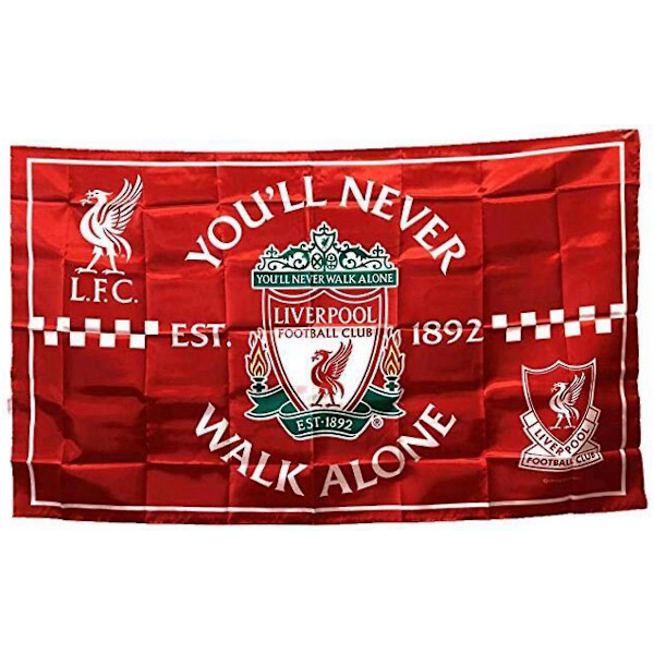 Liverpool Flag Banner 3x4.7 fod England Premier Football Fodbold Flag Shawl