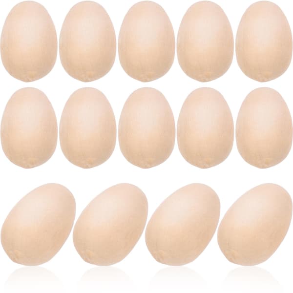 100 stk Simulerte Påske Tre Egg DIY Tredimensjonale Kunstige Egg