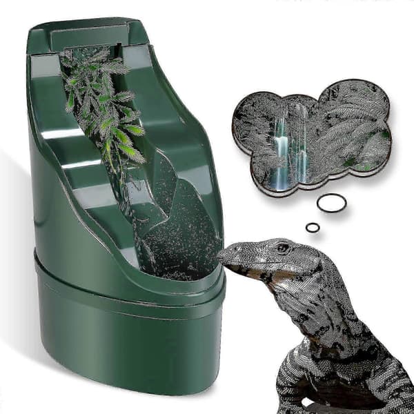 Drinking Fountain Water for Chameleon Lizard Snake Spider Frog Gecko