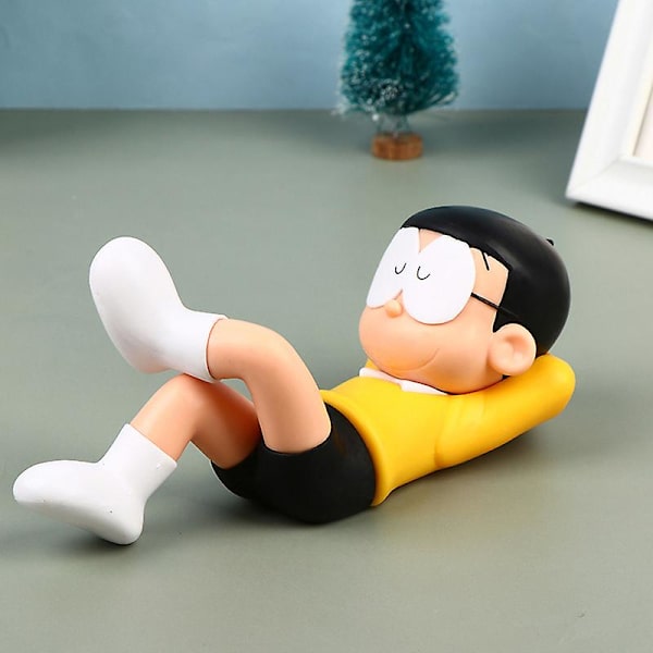 17cm Doraemon Nobi Nobita Actionfigurer Anime Nobita Pvc Model Legetøj Kage Dekoration