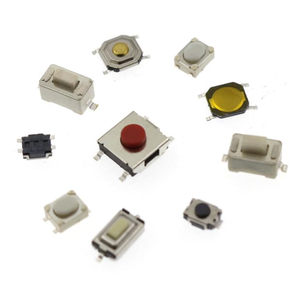 250 st Micro Switch Bil Fjärrkontroll Knapp Taktil Tryckknapp Brytare Set