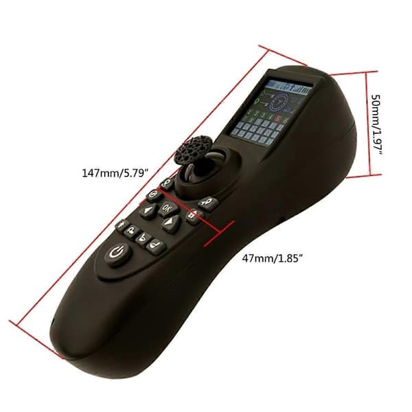 One-Handed Transmitter 12V 24V Large Power Receiver RX40G Wireless Remote Control B36 As Shown
