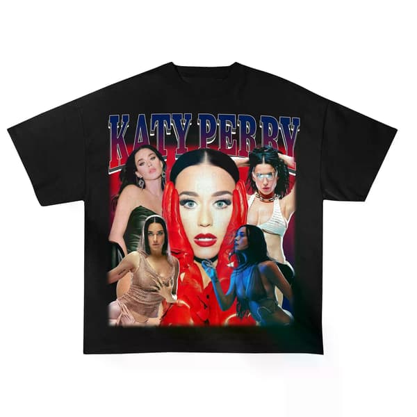 Katy Perry Klassisk T-skjorte L