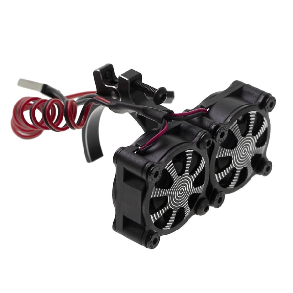 Moottorin jäähdytystuuletin lämpöanturilla 540 550 3650 3660 moottoreille 1/10 RC-auto Axial Scx10