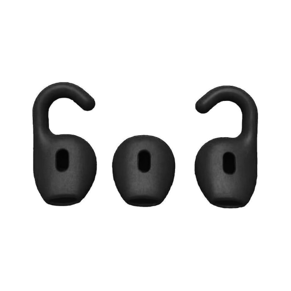 Ørepropper for Jabra Talk 45/Stealth - Øreputer, ørepropper, øretips, pute Black