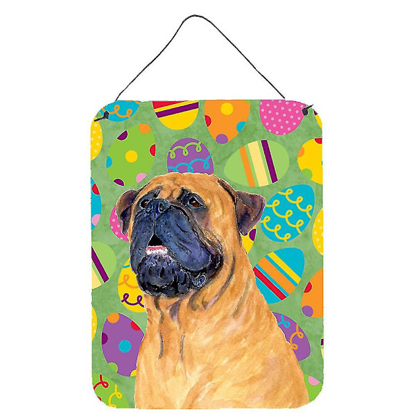 20% alennus - Carolines Treasures Ss4865ds1216 Mastiff Easter Eggtravaganza seinä- tai ovikuljetus