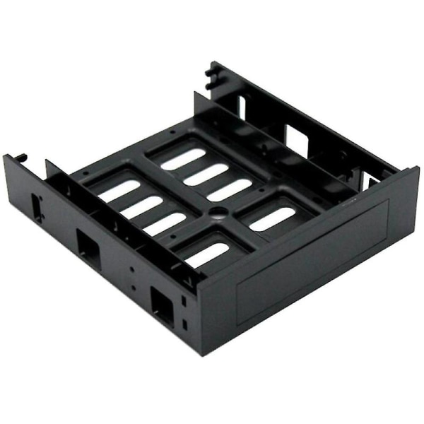5,25 tommer Cd-rom Plads til 3,5 tommer 2,5 tommer Sata Hdd Mobil Stativ Beslag Kabinet Sort til Pc
