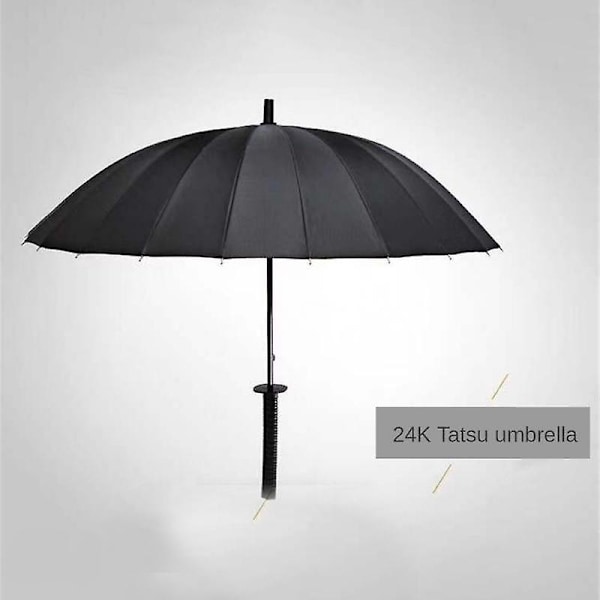 Samurai-sadevarjo lasikuitu luova aurinkosoturi UV-suojallinen sateenvarjo (suurille ulkosateenvarjoille) A02