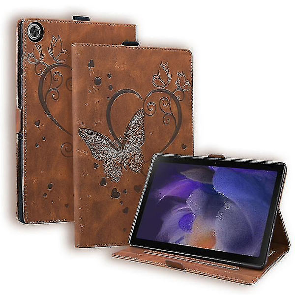 Tablettveske for Samsung Galaxy Tab A8 10,5 tommer 2021 SM-X200 X205 Brown