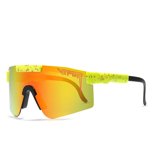 Big Frame Riding Sunglasses Colorful Full Faced True Film Polarized Sunglasses Safe And Cool