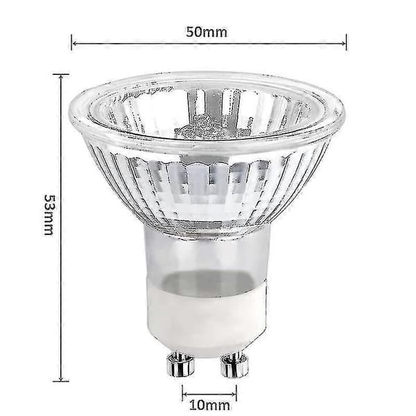 5 stk. Gu10 35w Halogen Spotpære Dæmpbar, Halogen Reflektorlamper