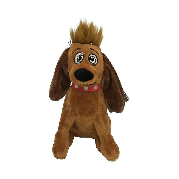 Grinchin Jouluvaras - Grinch Max - Koira Pehmolelu Lapsille Vihreä Hirviö Täytetty Leikki Pehmolelu Joululahja 25cm