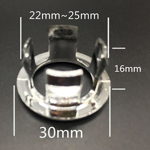 Badrumsvask Overflow Ring Avloppshålslock Reservdel A 2PCS