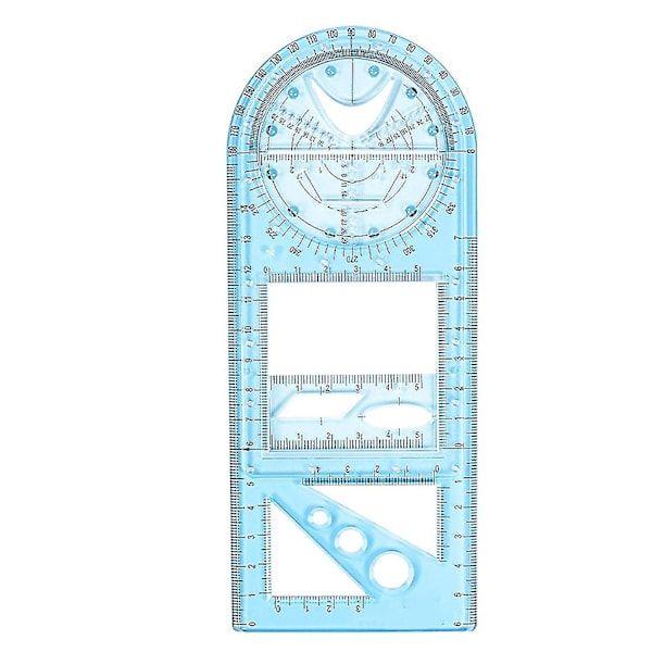 Multifunksjonell Student Matematikklinjal, Multifunksjonell Roterbar Aktiv Matematikklinjal Tegnemal