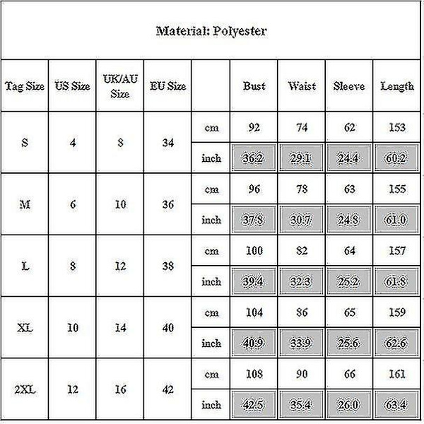 Kvinde Renaissance Middelalder Maxi Kjole Gothic Cosplay Kostume White S