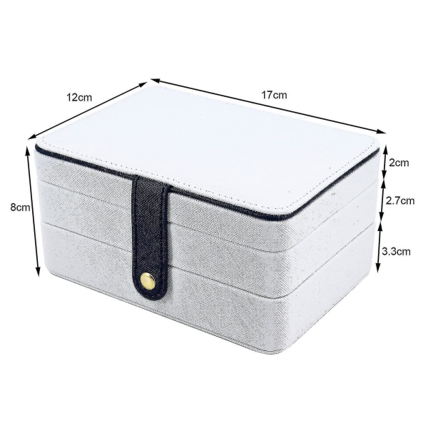 Jewelry Box For Women And Gir, Jewelry Box With 3 Leve