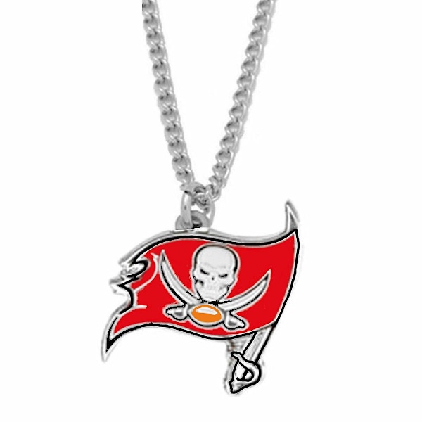 Fotball-logo Halskjede Charm anheng - NFL Velg ditt lag Sport for fans gaver Tampa Bay bucs Buccaneers